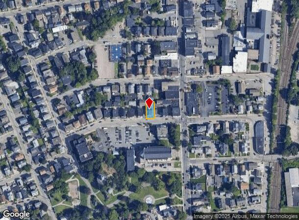 43 Fales St, Central Falls, RI Parcel Map