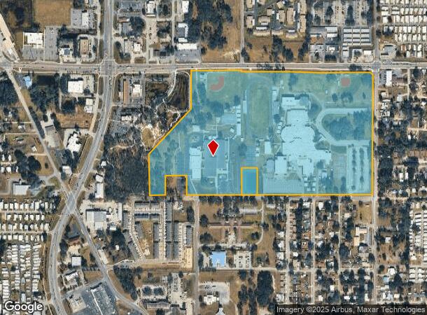 38203 Henry Dr, Zephyrhills, FL Parcel Map