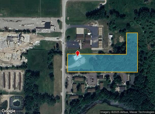 1080 Bridge Ave, Alma, MI Parcel Map