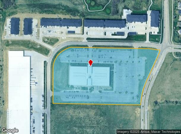 1301 W Highland Blvd, Lincoln, NE Parcel Map