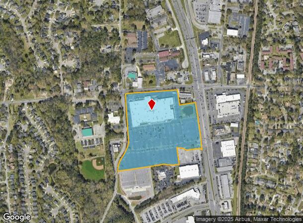  8571 Rivers Ave, North Charleston, SC Parcel Map