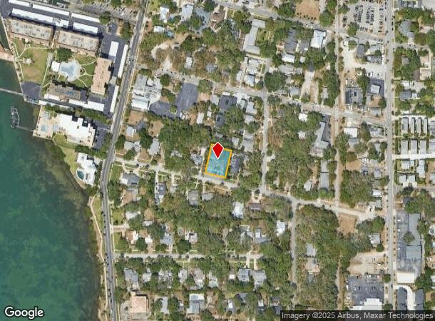 250 President St, Dunedin, FL Parcel Map