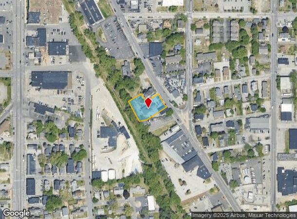  168 Willow St, Manchester, NH Parcel Map