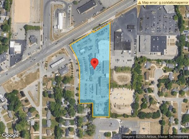  4100 Plainfield Ave Ne, Grand Rapids, MI Parcel Map