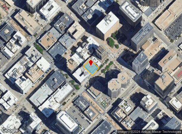  1627 California St, Denver, CO Parcel Map