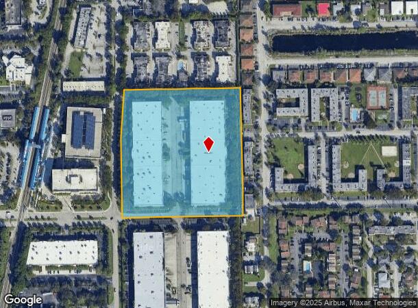  701 Nw 33Rd St, Pompano Beach, FL Parcel Map