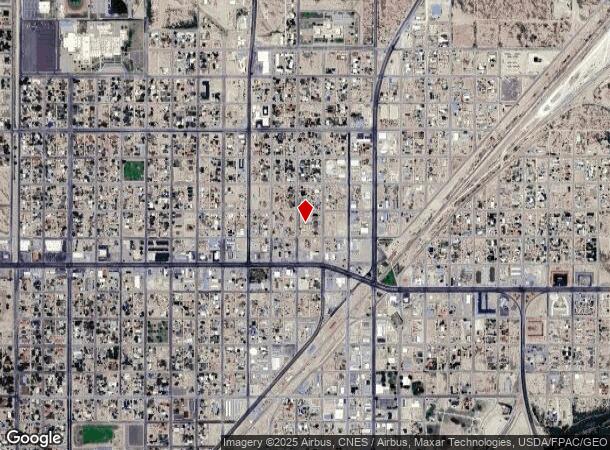  1201 N Sycamore St, Fort Stockton, TX Parcel Map