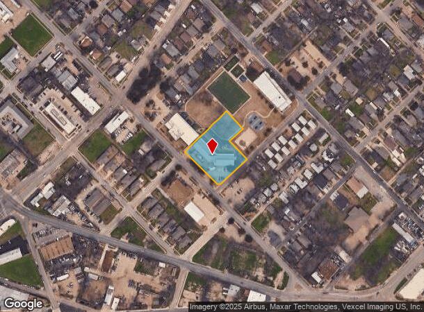  1000 S Carroll Ave, Dallas, TX Parcel Map