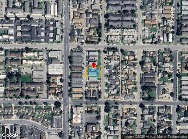  221 N N St, Lompoc, CA Parcel Map