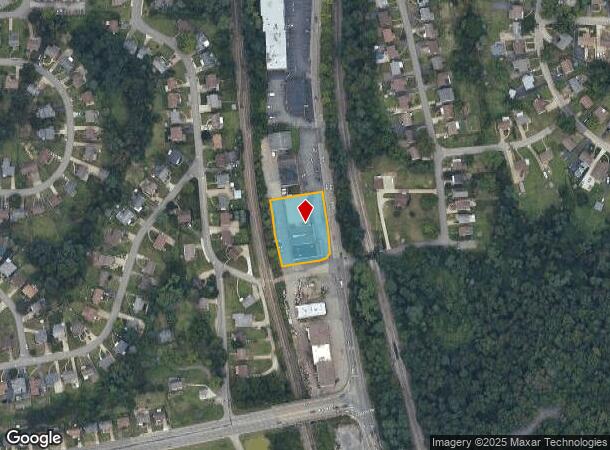 4156 Library Rd, Pittsburgh, PA Parcel Map