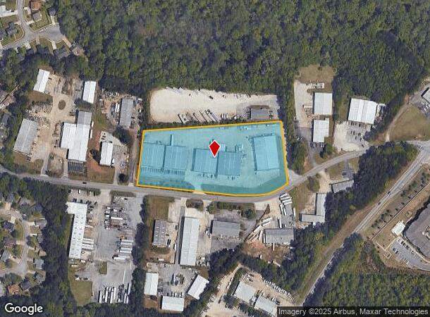 625 Red Oak Rd, Stockbridge, GA Parcel Map