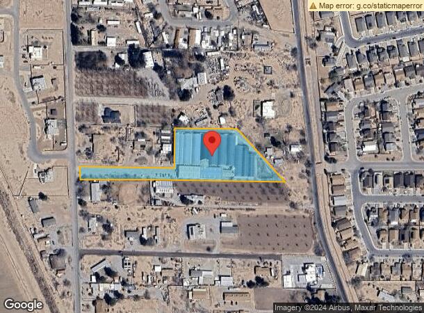  1426 Burke Rd, Las Cruces, NM Parcel Map