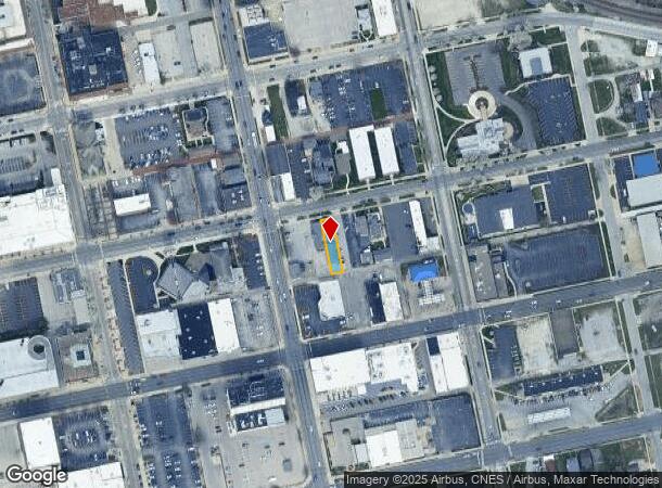  414 E Wayne St, Fort Wayne, IN Parcel Map