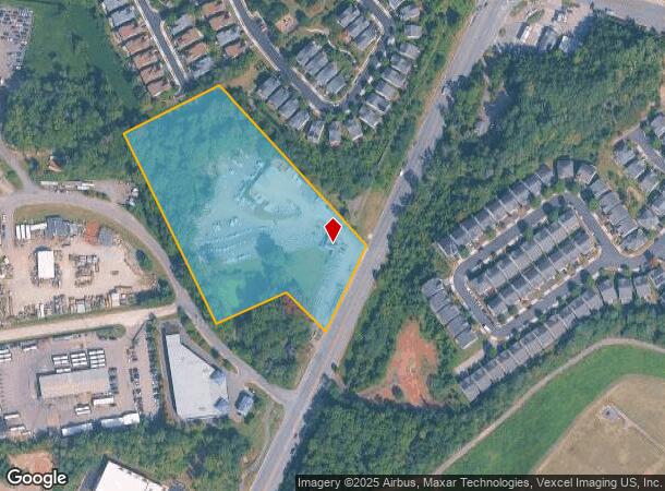  9816 Richmond Hwy, Lorton, VA Parcel Map