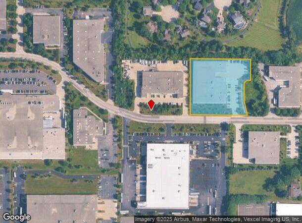  1370 Ensell Rd, Lake Zurich, IL Parcel Map
