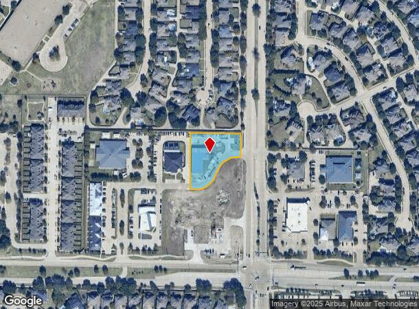 1259 N Alma Dr, Allen, TX Parcel Map