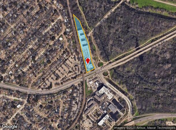  7545 E Northwest Hwy, Dallas, TX Parcel Map