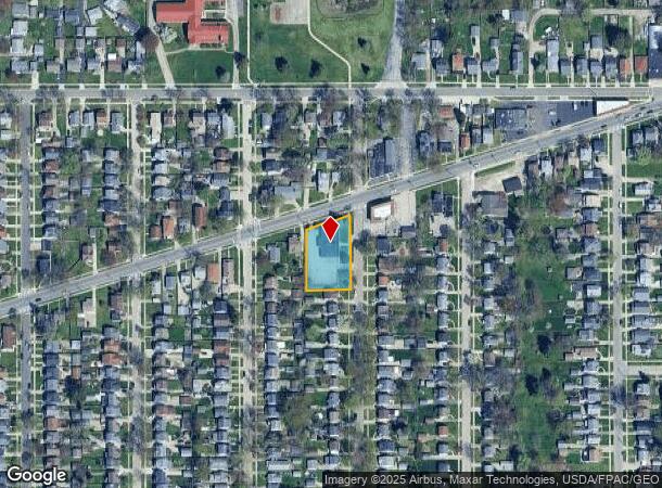  2421 Airport Hwy, Toledo, OH Parcel Map