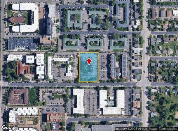 2905 Aurora Ave, Boulder, CO Parcel Map
