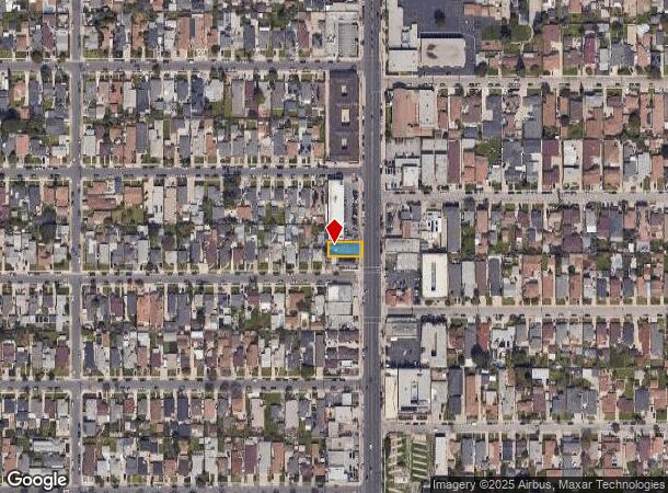 13119 Inglewood Ave, Hawthorne, CA Parcel Map