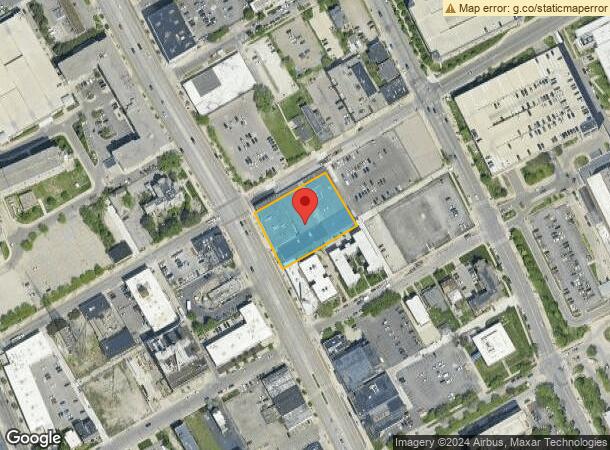  4250 Woodward Ave, Detroit, MI Parcel Map