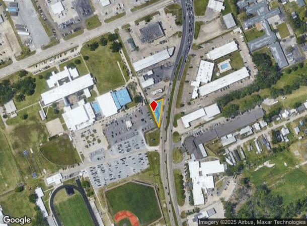  1405 W Tunnel Blvd, Houma, LA Parcel Map