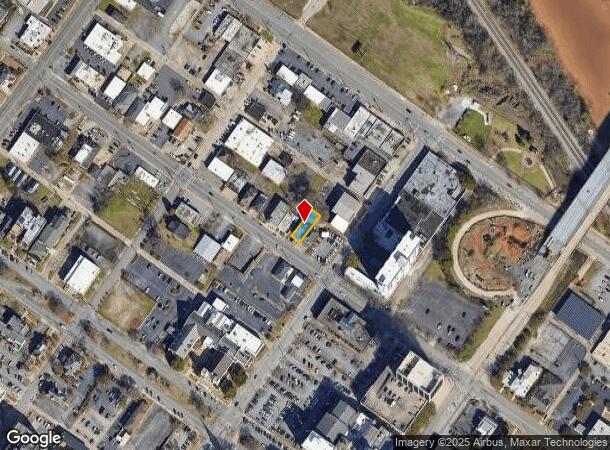  721 Walnut St, Macon, GA Parcel Map