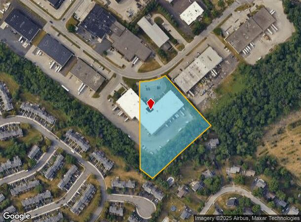  2562 Industry Ln, West Norriton, PA Parcel Map