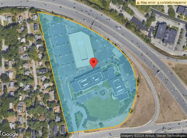  93 Worcester St, Wellesley Hills, MA Parcel Map