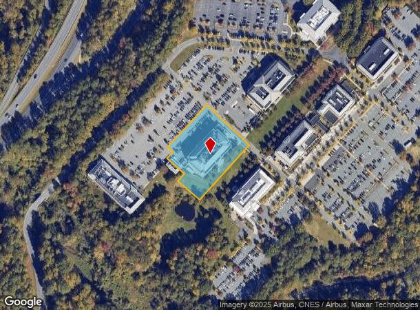 480 Ray C Hunt Dr, Charlottesville, VA Parcel Map
