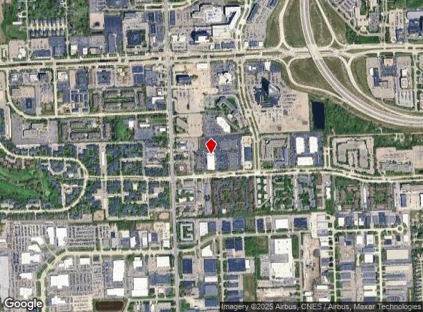 1228 Kirts Blvd, Troy, MI Parcel Map