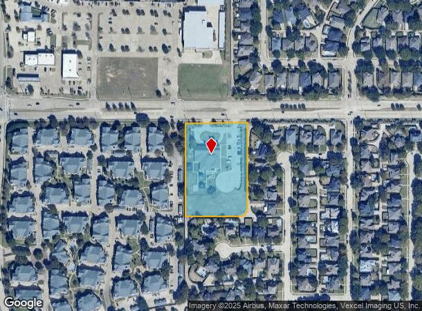  2798 Mcdermott Rd, Plano, TX Parcel Map