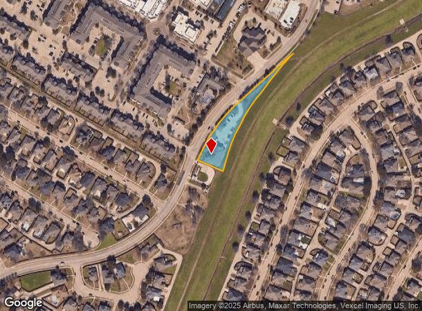  4020 Huffines Blvd, Carrollton, TX Parcel Map