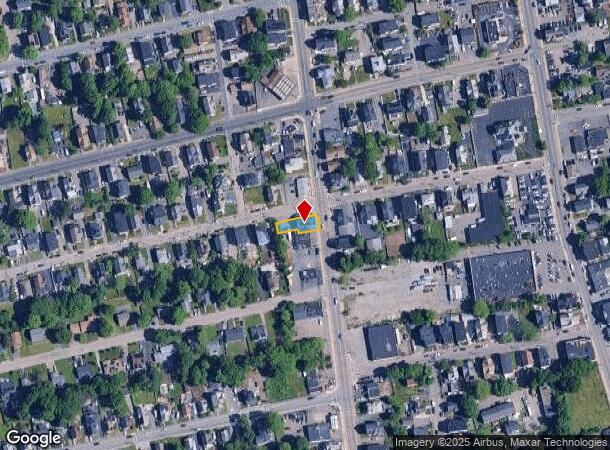  685 Warren Ave, Brockton, MA Parcel Map