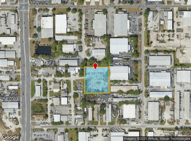  4760 Spring Ave, Clearwater, FL Parcel Map