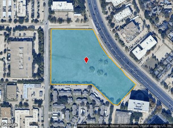 16641 Dallas Pkwy, Addison, TX Parcel Map