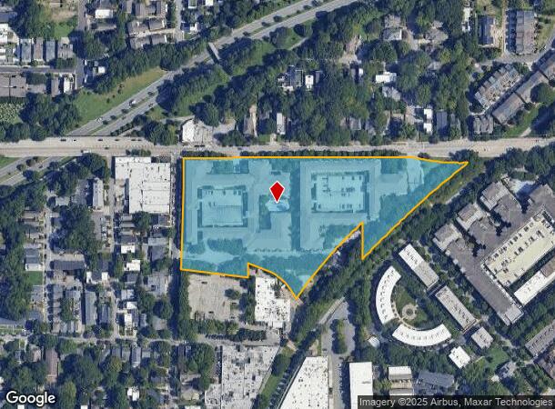  701 Highland Ave Ne, Atlanta, GA Parcel Map