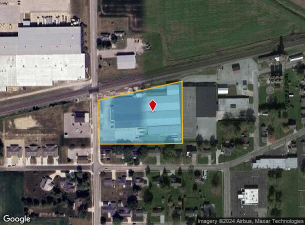  101 N Liberty St, Russia, OH Parcel Map