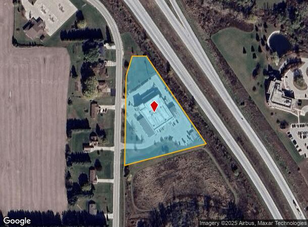 2433 Hecker Rd, Manitowoc, WI Parcel Map