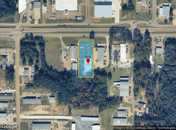 4635 Highway 80 E, Pearl, MS Parcel Map