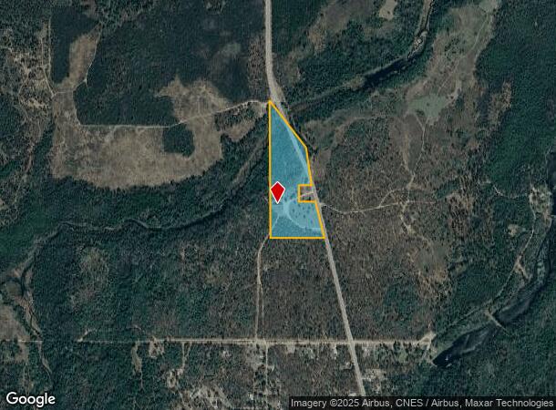  3163 N Red Oak Rd, Lewiston, MI Parcel Map