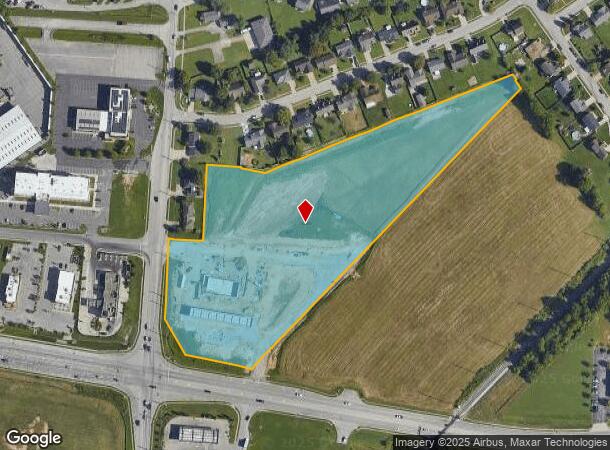  1701 Veterans Pkwy, Jeffersonville, IN Parcel Map