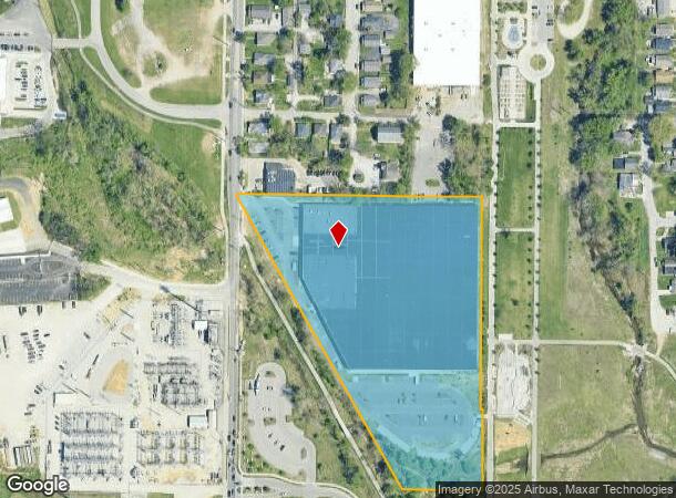  1525 S Rogers St, Bloomington, IN Parcel Map