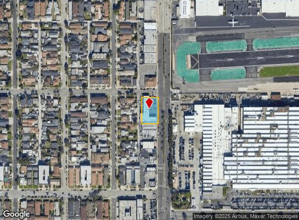 12205 Prairie Ave, Hawthorne, CA Parcel Map