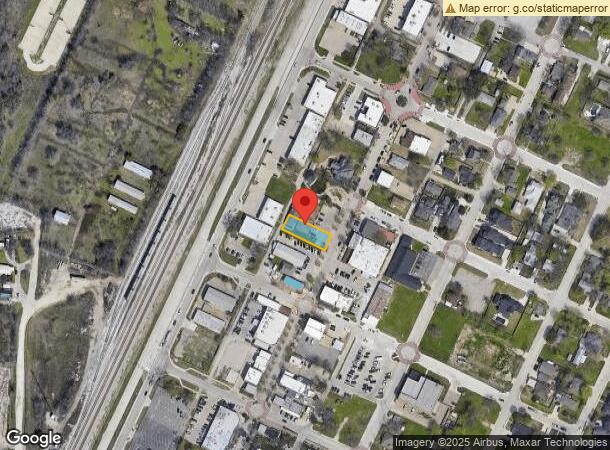  215 N Oak St, Roanoke, TX Parcel Map