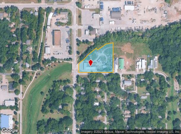 1146 Haskell Ave, Lawrence, KS Parcel Map