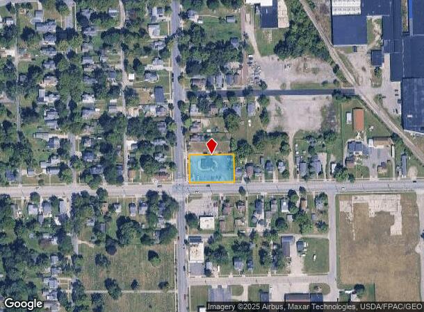 307 E Beecher St, Adrian, MI Parcel Map