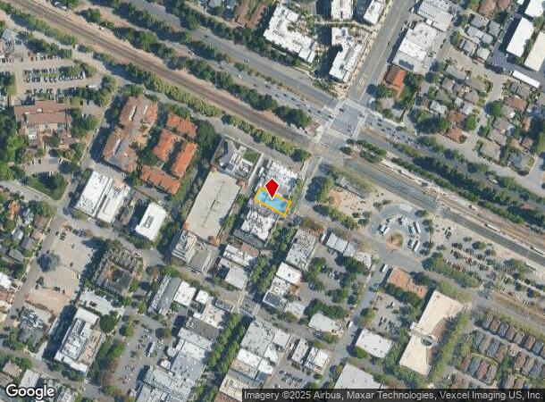 124 Castro St, Mountain View, CA Parcel Map