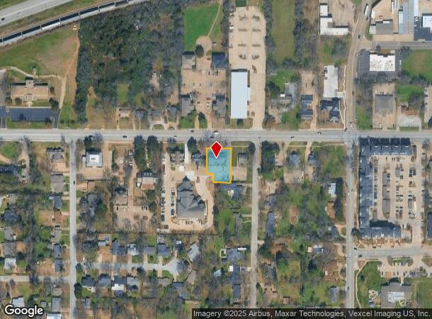 1304 W Abram St, Arlington, TX Parcel Map