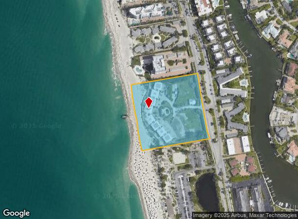 1601 Gulf Shore Blvd N, Naples, FL Parcel Map